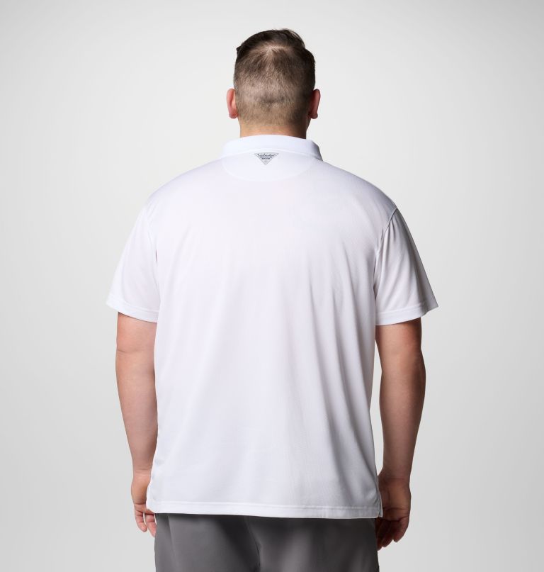 camisa polo masculina pfg solar stream - tamanho grande