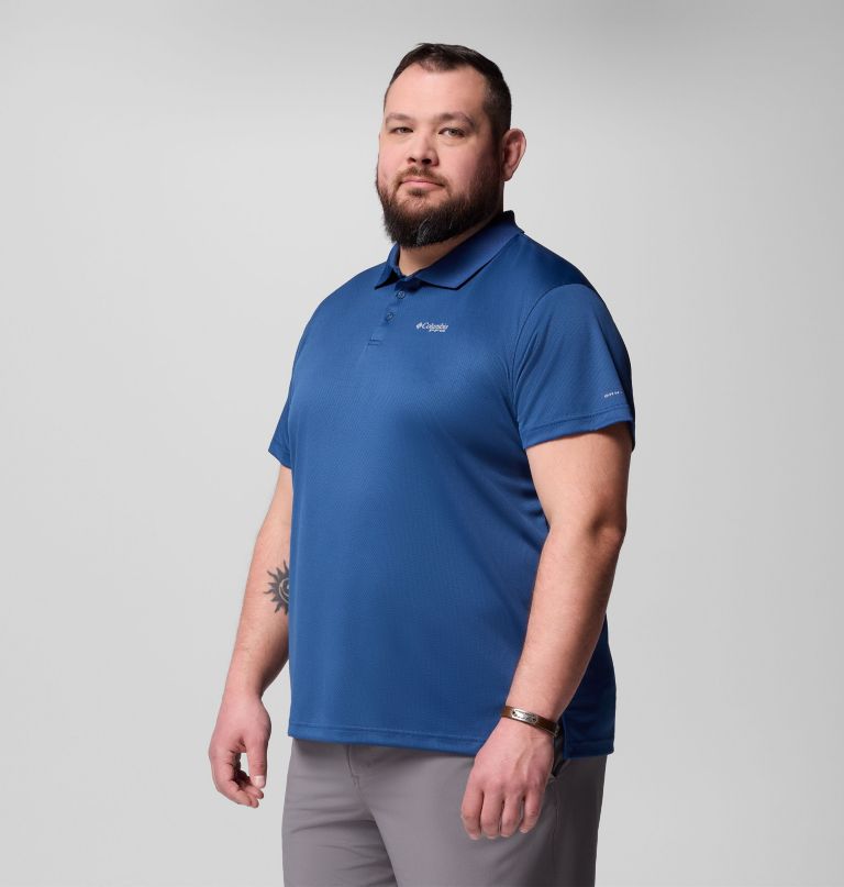 camisa polo masculina pfg solar stream - tamanho grande