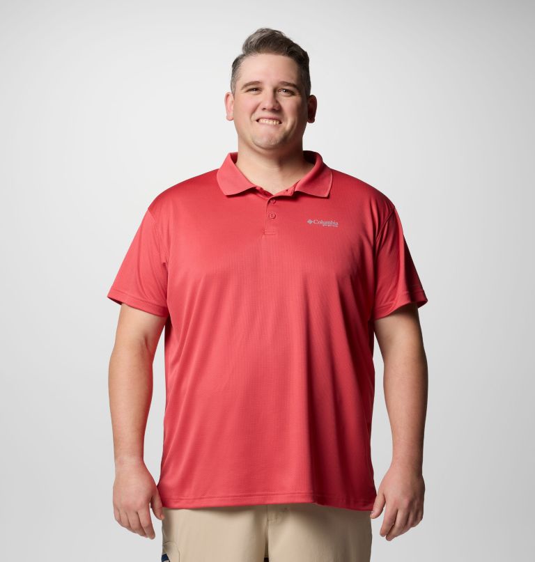 camisa polo masculina pfg solar stream - tamanho grande