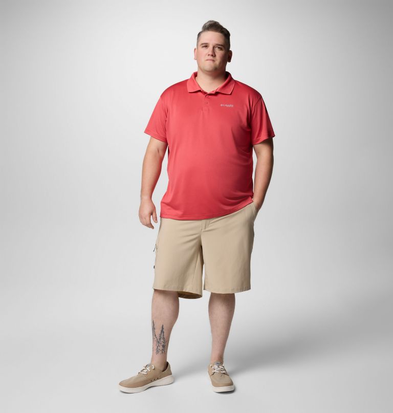 camisa polo masculina pfg solar stream - tamanho grande