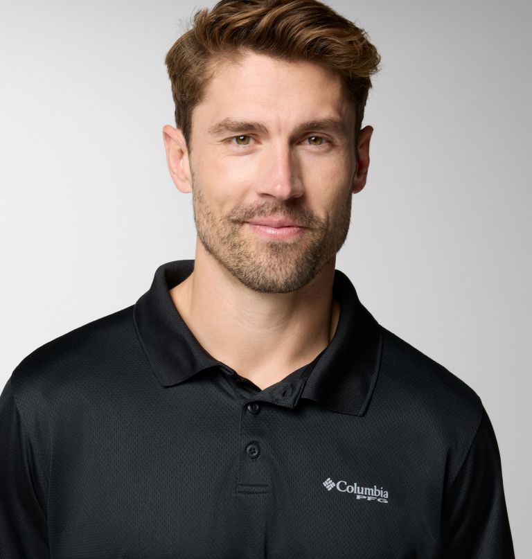 camisa polo masculina pfg solar stream - tamanho alto