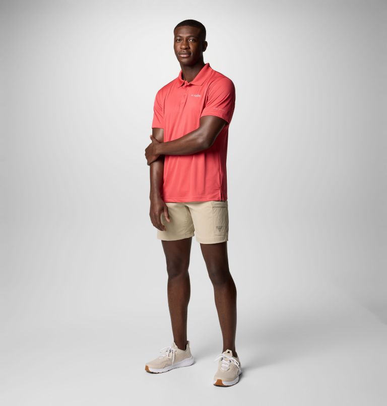 camisa polo masculina pfg solar stream - tamanho alto