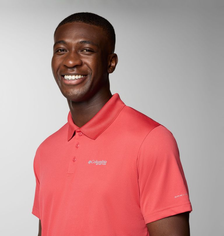 camisa polo masculina pfg solar stream - tamanho alto