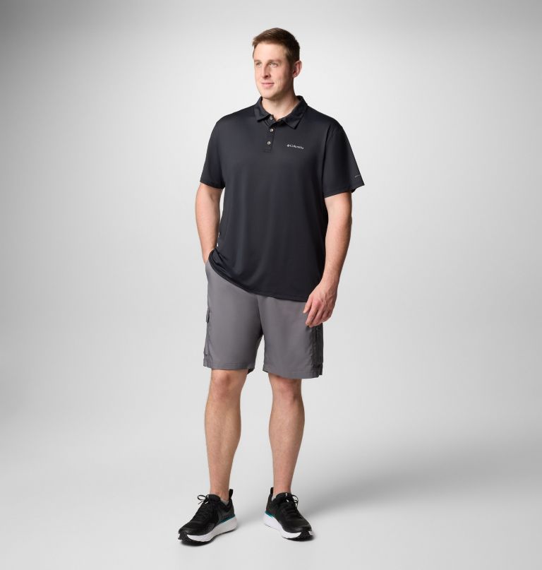polo utilitária tech trail masculina - tamanho grande