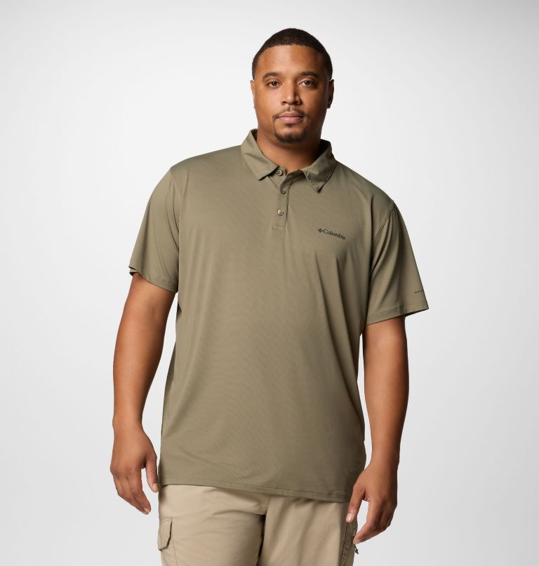 polo utilitária tech trail masculina - tamanho grande