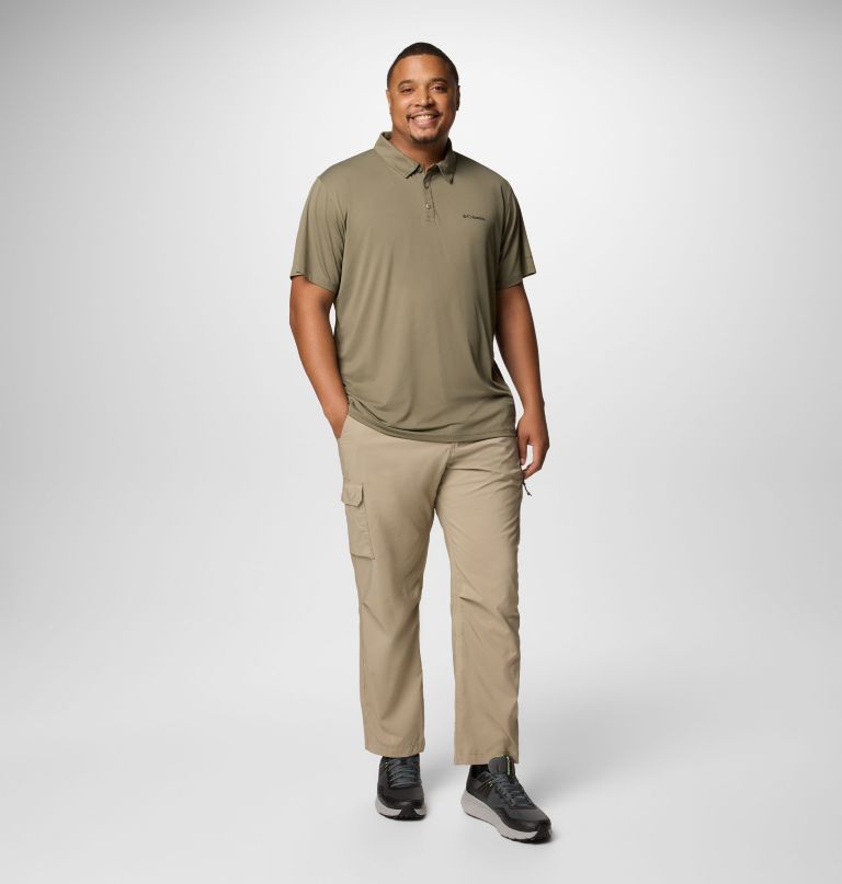 polo utilitária tech trail masculina - tamanho grande