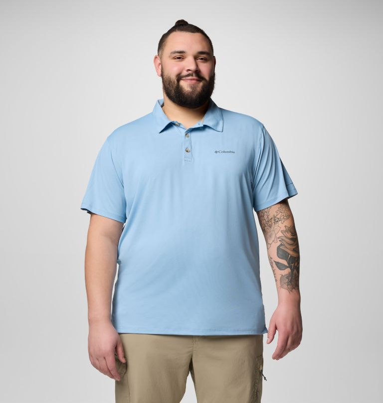 polo utilitária tech trail masculina - tamanho grande
