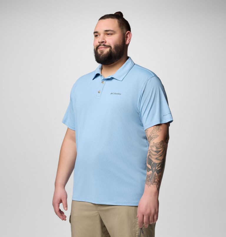 polo utilitária tech trail masculina - tamanho grande