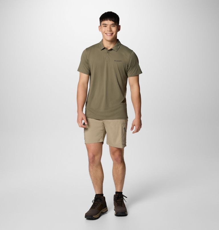 polo utilitária tech trail masculina - tamanho alto