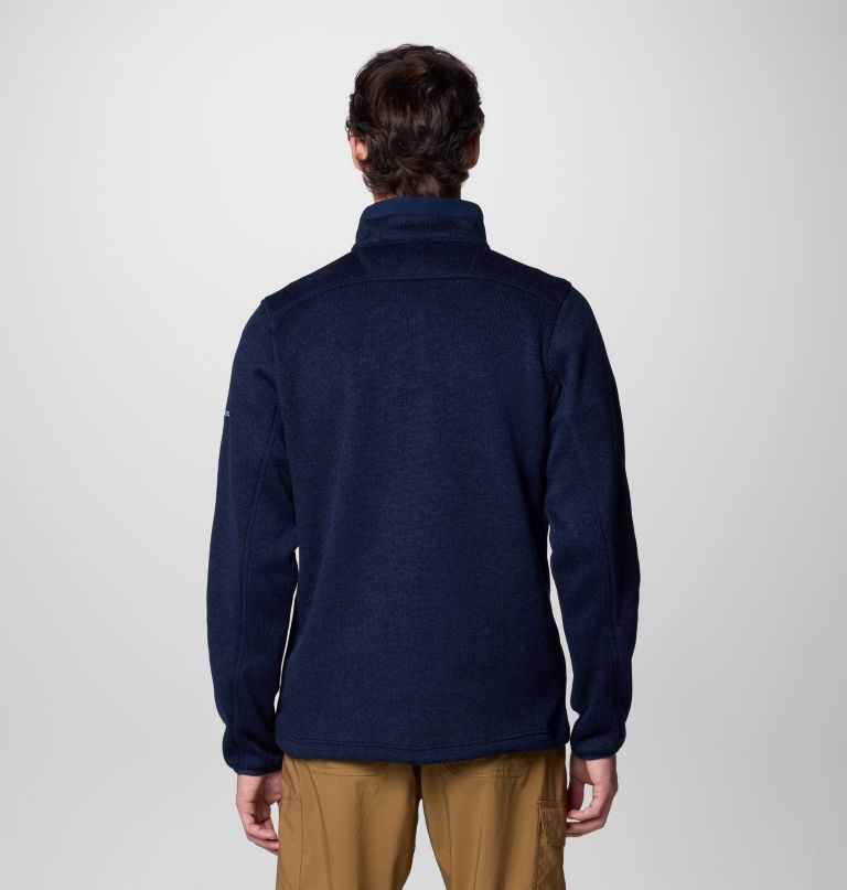 blusa de moletom masculina com meio zíper collegiate sweater weather - penn state