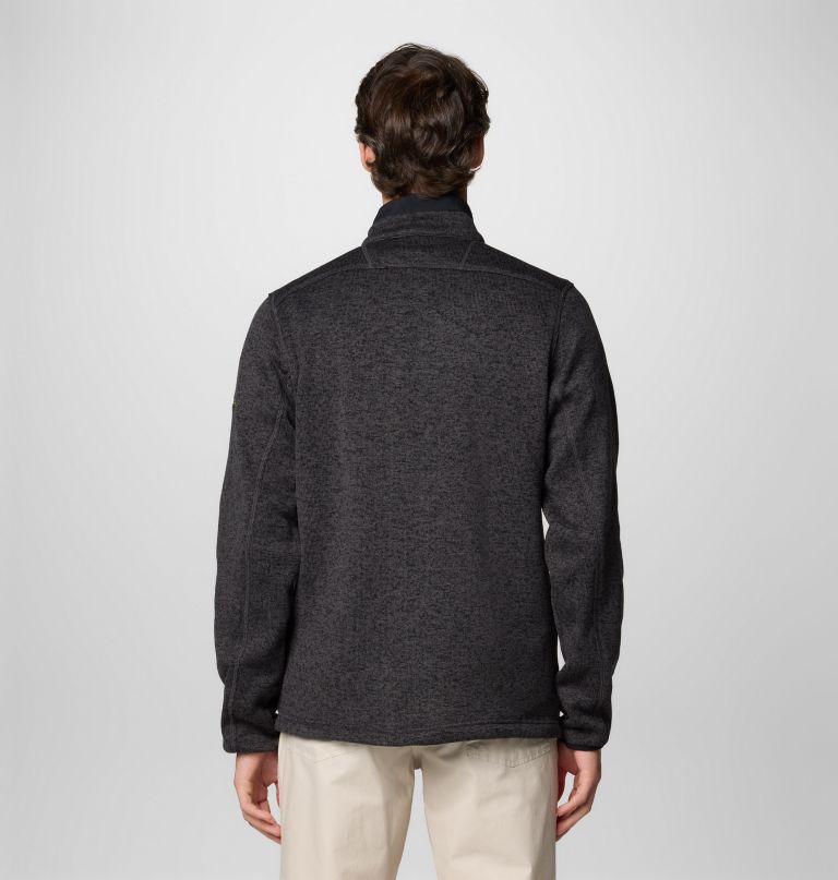 suéter masculino universitário com meio zíper modelo weather - oregon
