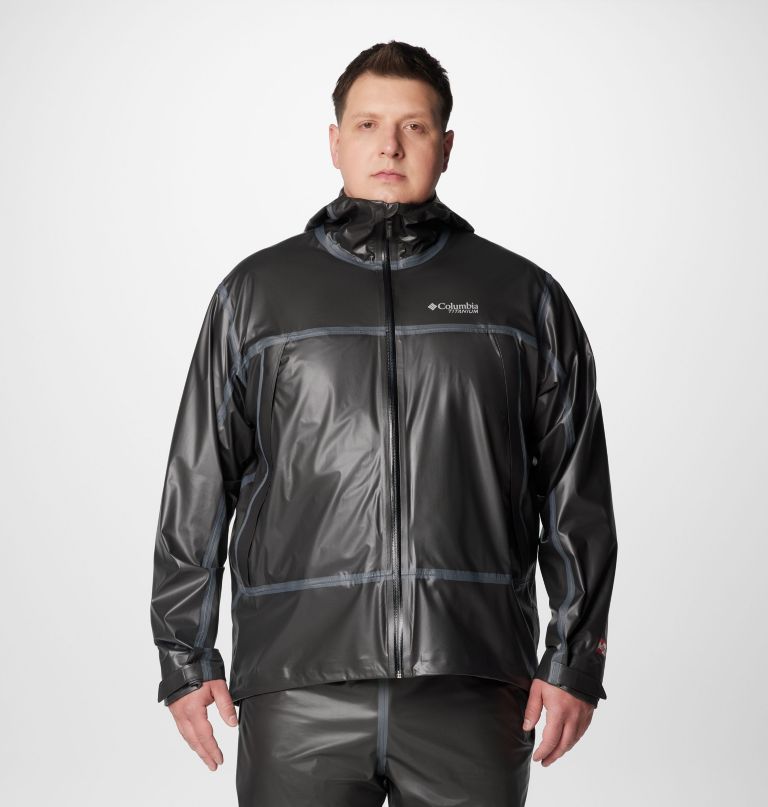 jaqueta masculina outdry extreme wyldwood shell - tamanho grande