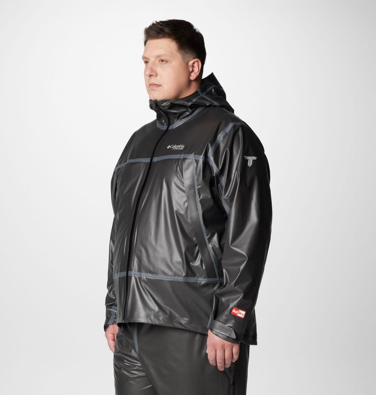 jaqueta masculina outdry extreme wyldwood shell - tamanho grande