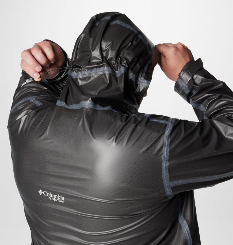 jaqueta masculina outdry extreme wyldwood shell - tamanho grande