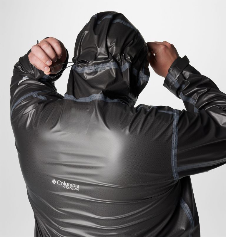 jaqueta masculina outdry extreme wyldwood shell - tamanho grande