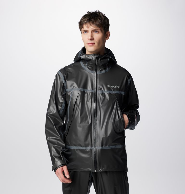 jaqueta masculina outdry extreme wyldwood shell - tamanho alto