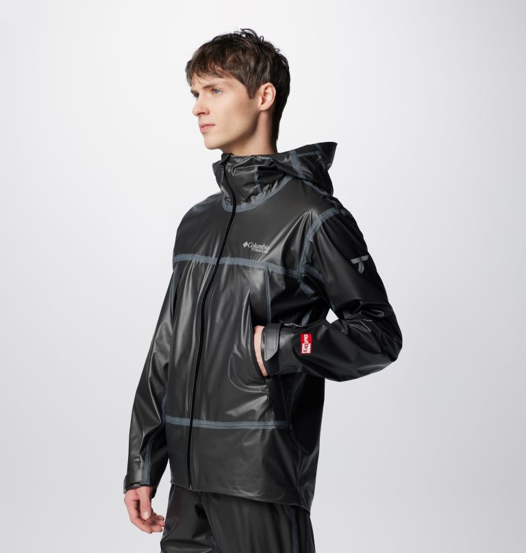 jaqueta masculina outdry extreme wyldwood shell - tamanho alto