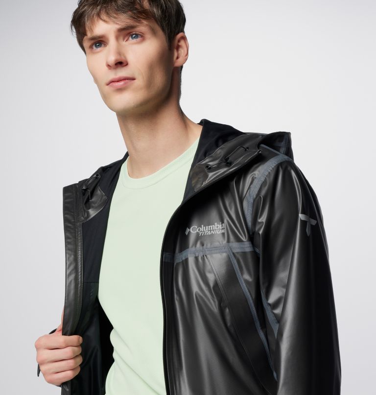 jaqueta masculina outdry extreme wyldwood shell - tamanho alto