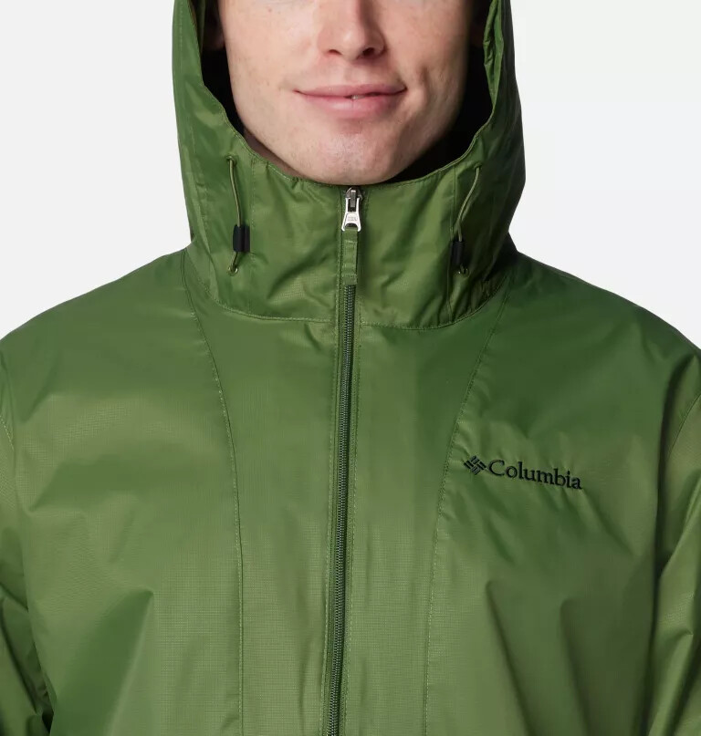 jaqueta de chuva masculina glenbrook bend