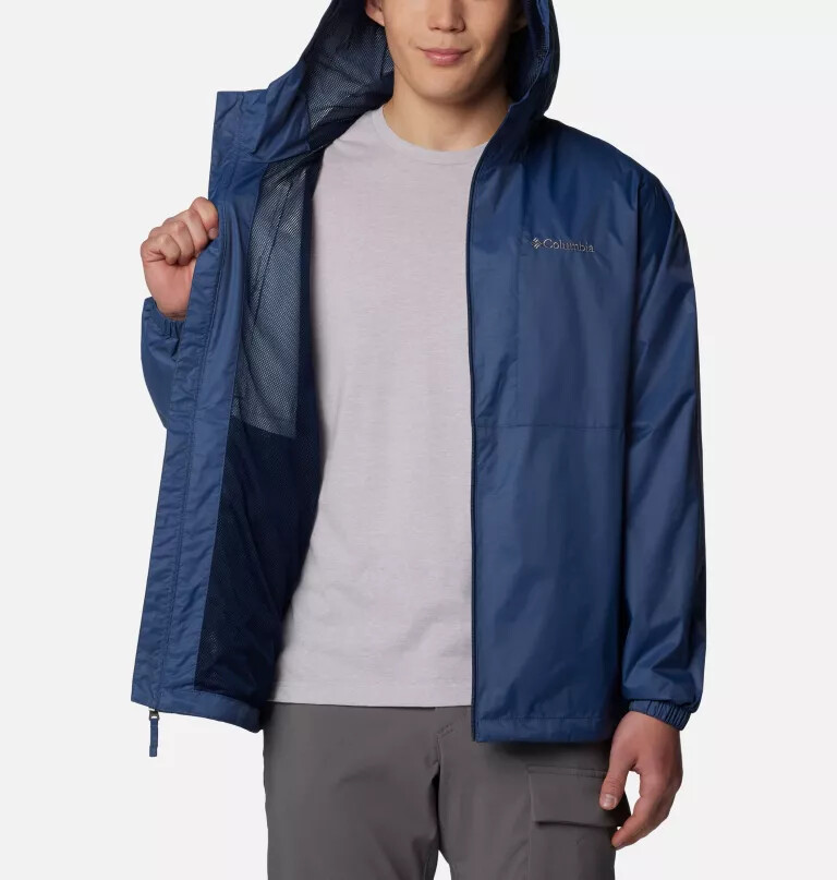 jaqueta de chuva masculina glenbrook bend