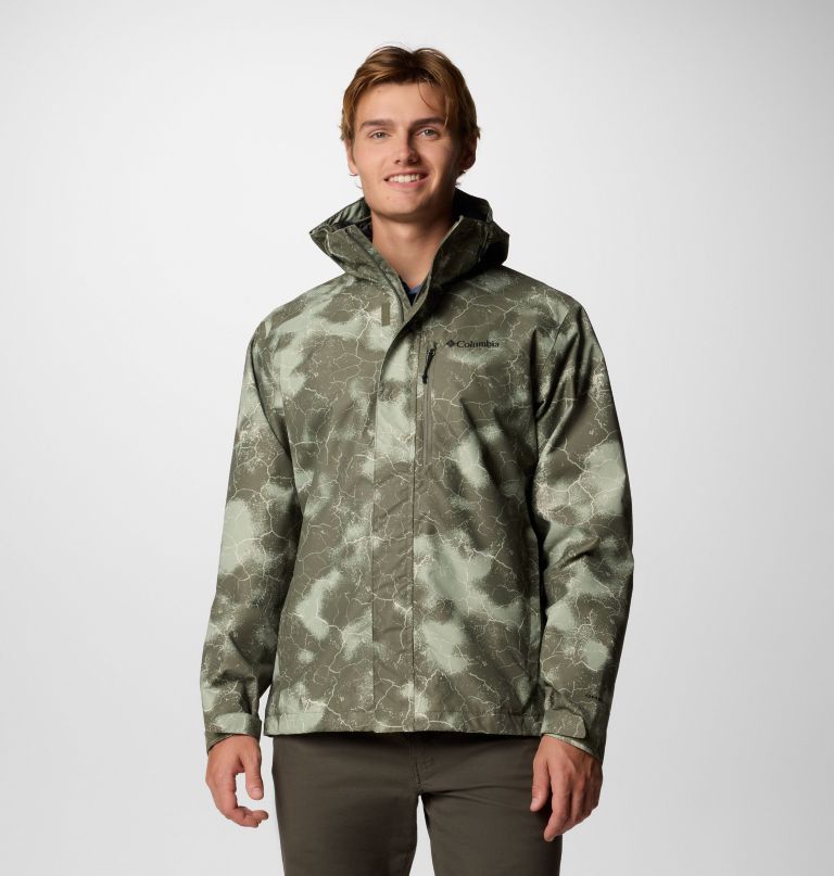jaqueta masculina hikebound ii com estampa