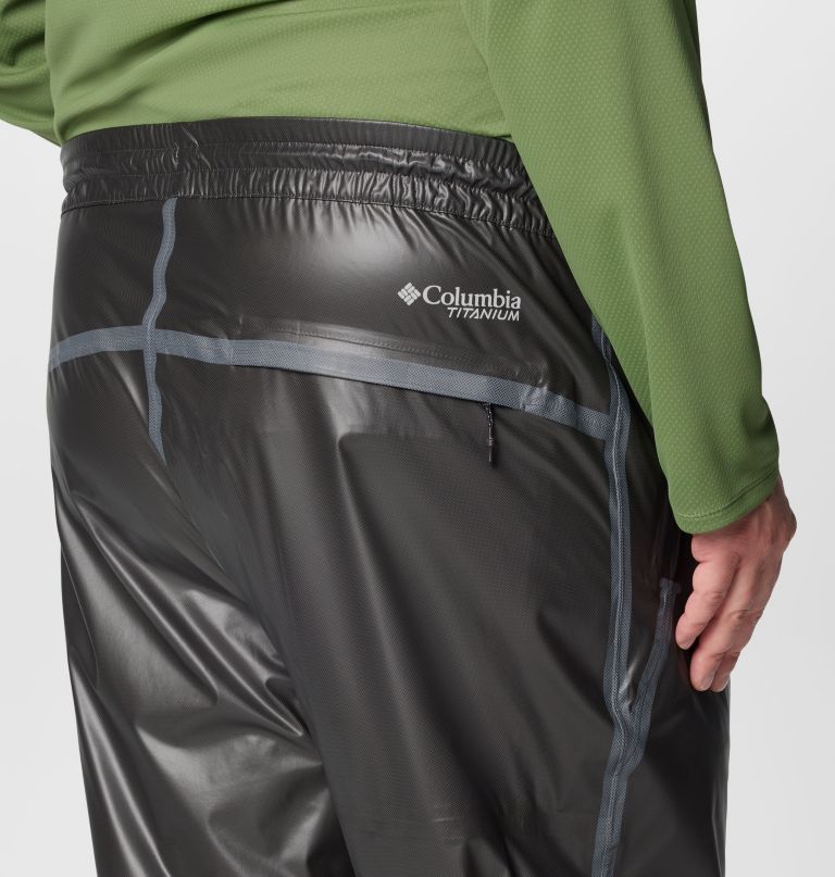 calça de chuva masculina outdry extreme wyldwood - tamanho grande