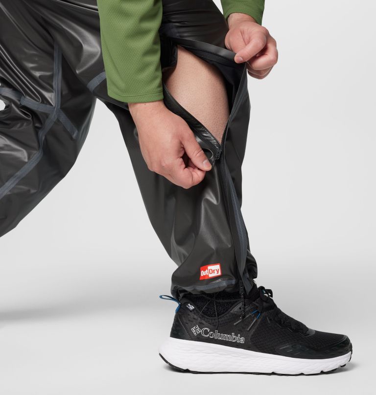 calça de chuva masculina outdry extreme wyldwood - tamanho grande