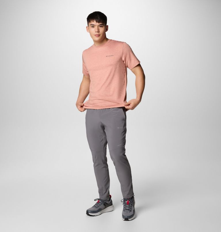 camiseta masculina tech trail utility de manga curta