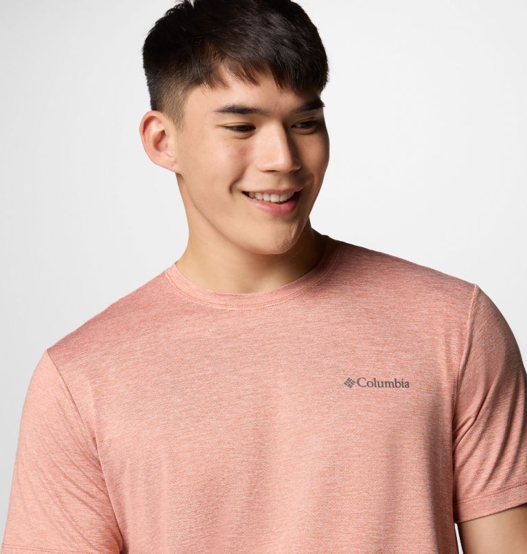 camiseta masculina tech trail utility de manga curta