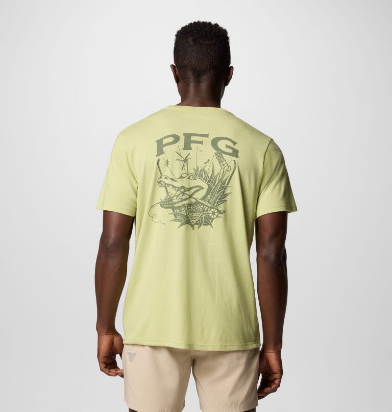 camiseta masculina pfg uncharted com estampa gráfica