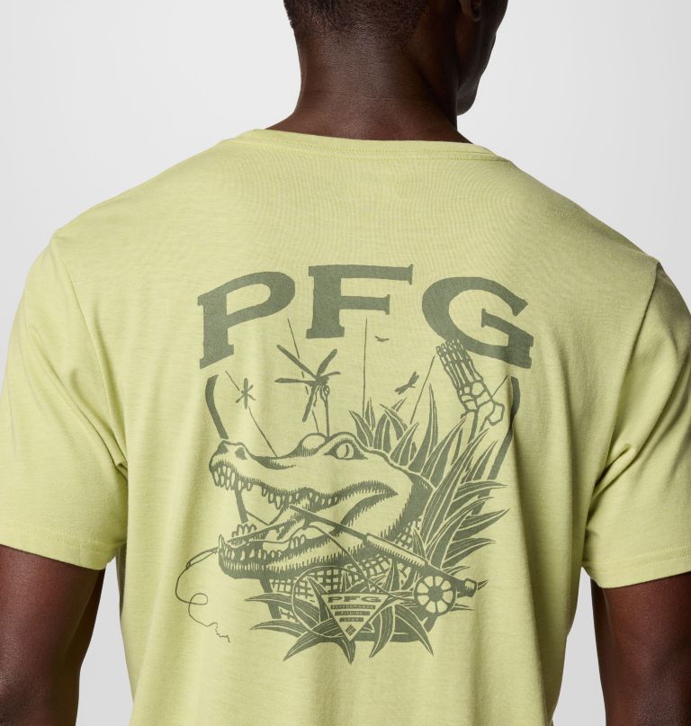 camiseta masculina pfg uncharted com estampa gráfica