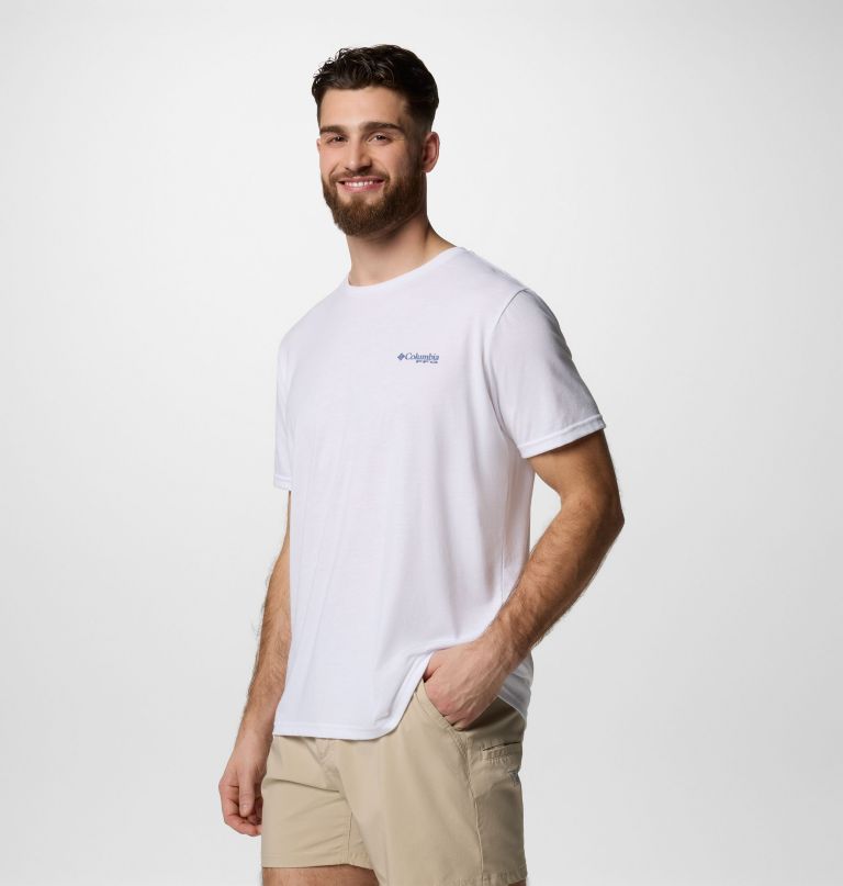 camiseta masculina pfg uncharted com estampa gráfica