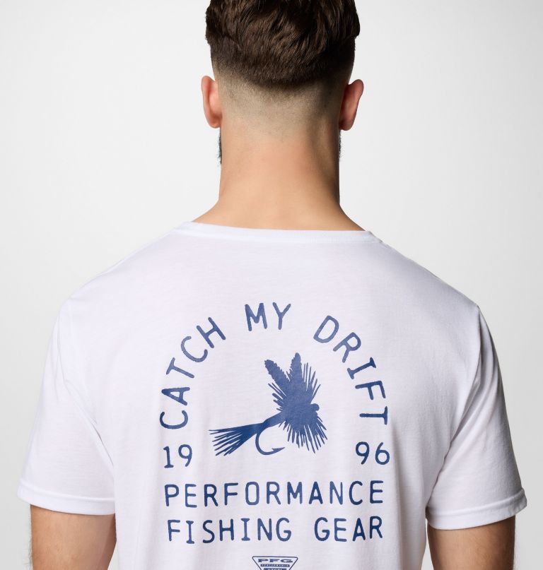 camiseta masculina pfg uncharted com estampa gráfica