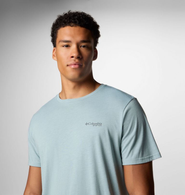 camiseta masculina pfg uncharted com estampa gráfica