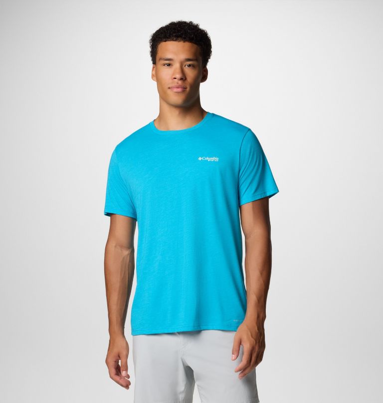 camiseta masculina pfg uncharted com estampa gráfica