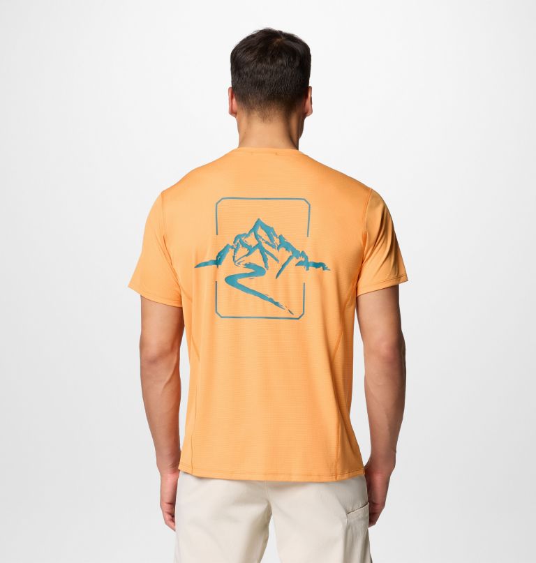 camiseta masculina cirque river pro de manga curta com estampa gráfica