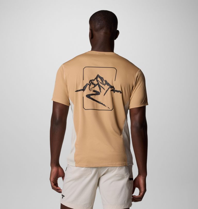 camiseta masculina cirque river pro de manga curta com estampa gráfica