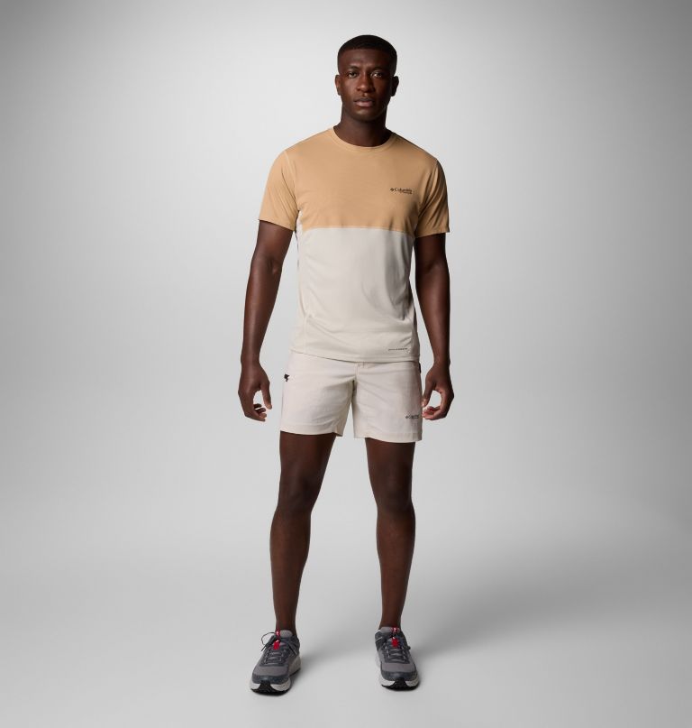 camiseta masculina cirque river pro de manga curta com estampa gráfica
