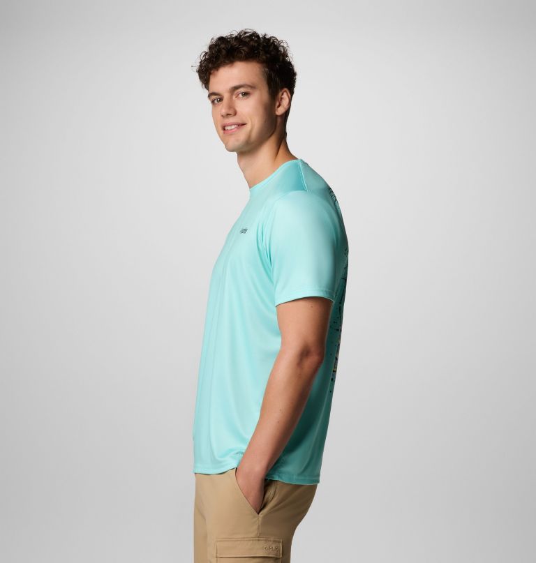 camisa masculina de manga curta terminal tackle pfg x bentley