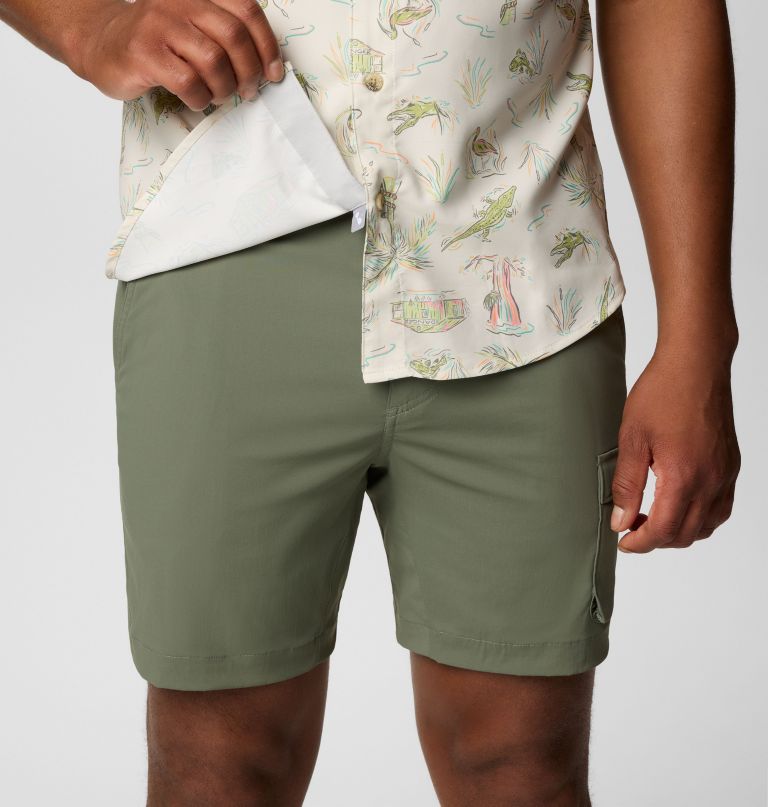 camisa masculina pfg uncharted de manga curta com estampa - tamanho alto