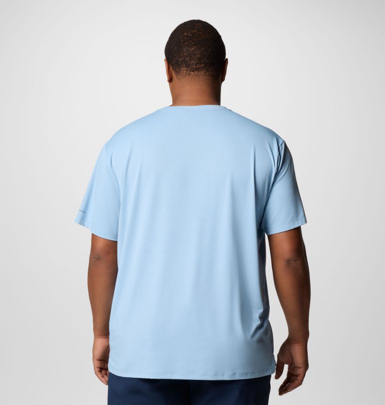 camiseta masculina tech trail utility de manga curta - tamanho grande