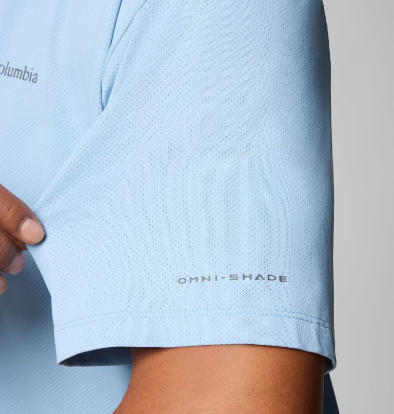 camiseta masculina tech trail utility de manga curta - tamanho grande