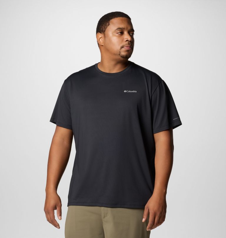 camiseta masculina tech trail utility de manga curta - tamanho grande