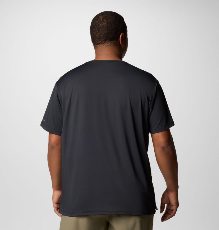 camiseta masculina tech trail utility de manga curta - tamanho grande