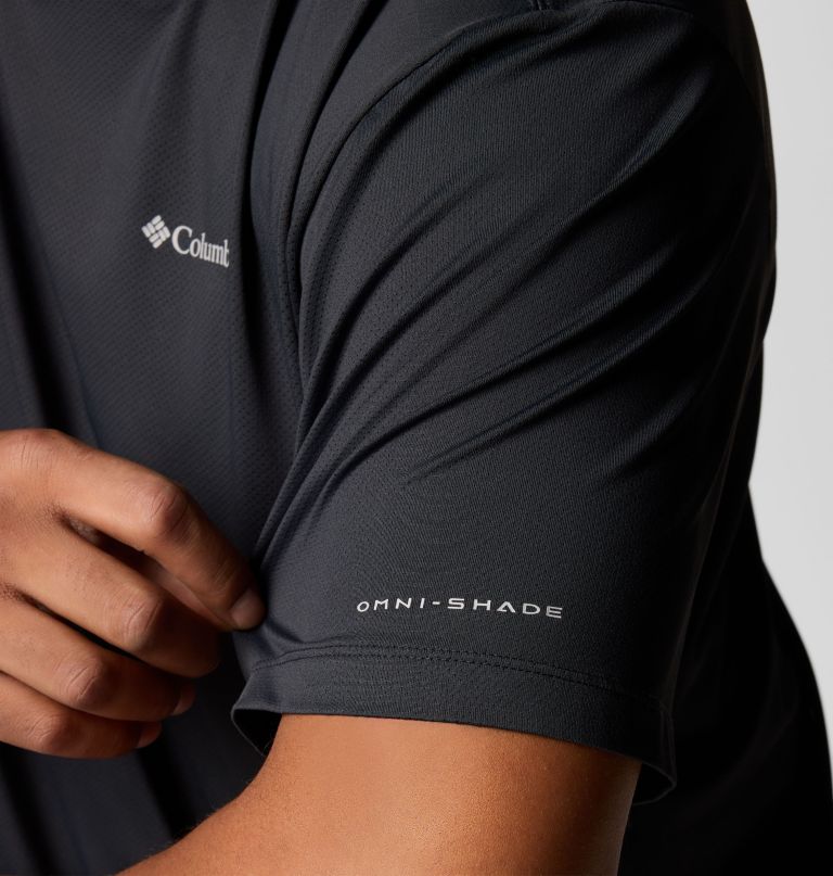 camiseta masculina tech trail utility de manga curta - tamanho grande