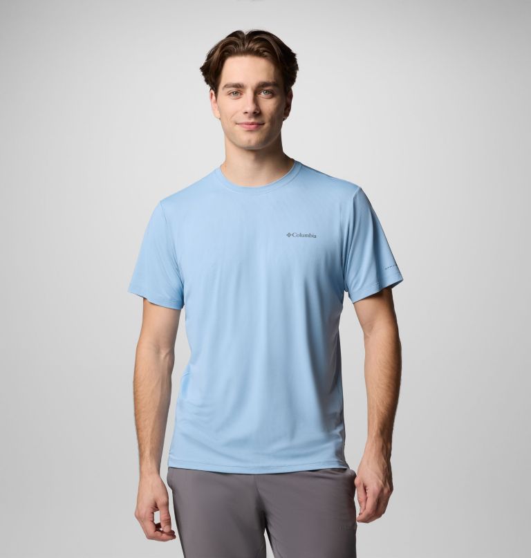 camiseta masculina tech trail utility de manga curta - tamanho grande
