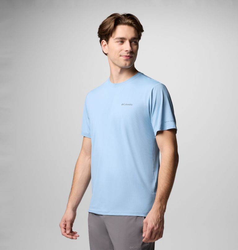 camiseta masculina tech trail utility de manga curta - tamanho grande
