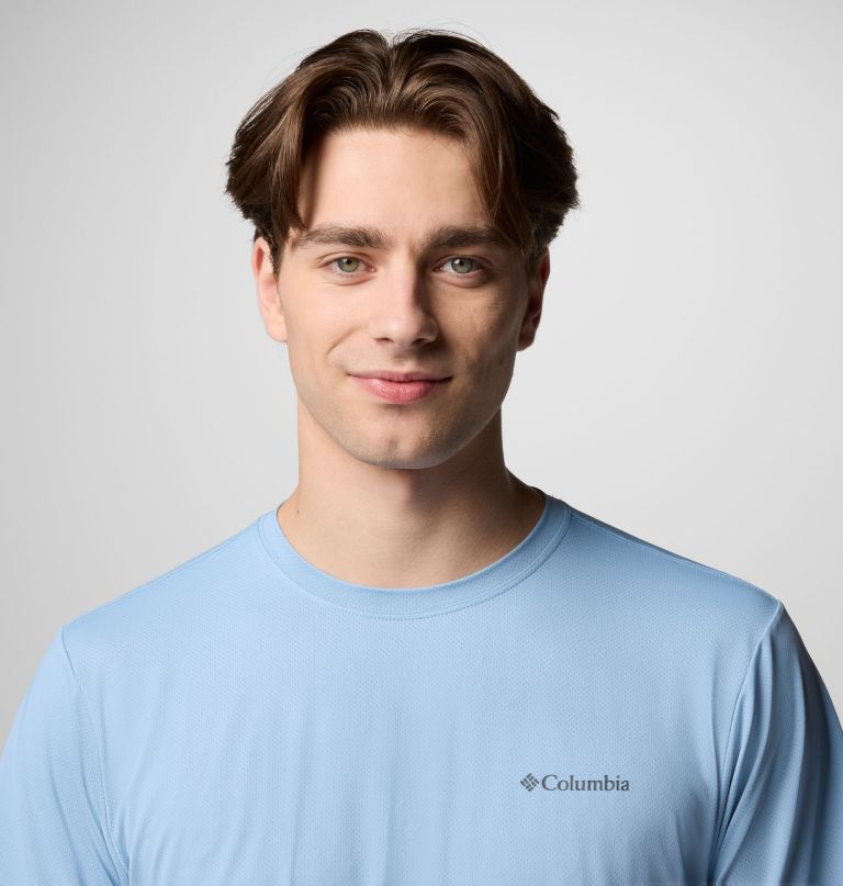 camiseta masculina tech trail utility de manga curta - tamanho grande