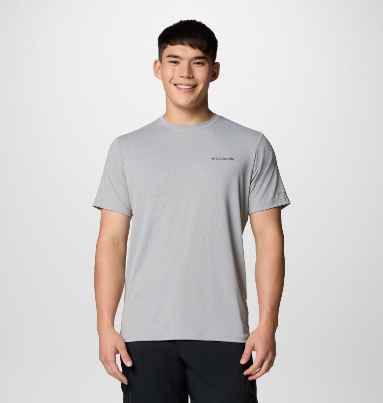 camiseta masculina tech trail utility de manga curta - tamanho grande