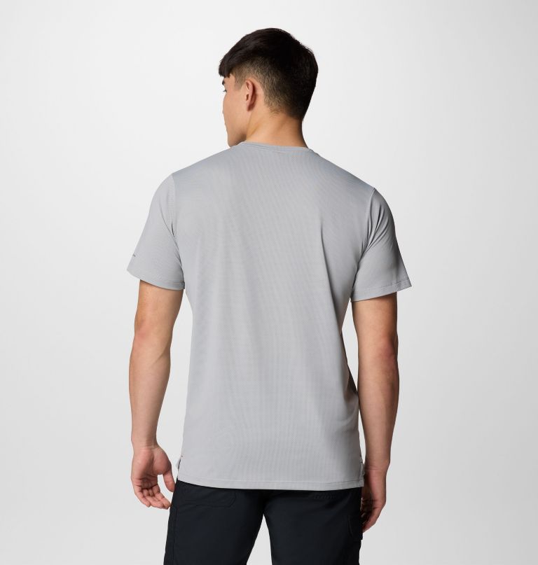 camiseta masculina tech trail utility de manga curta - tamanho grande